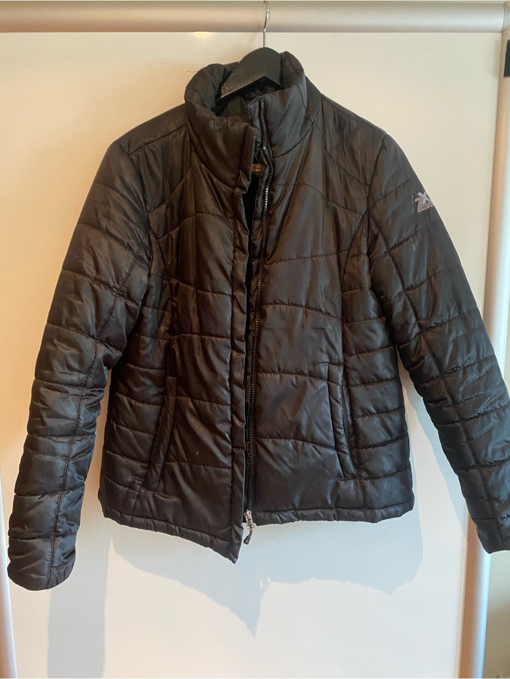 Black Quilted Puffer Jacket - Picture 1 of 4